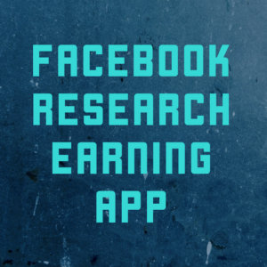 Facebook research app online earning script