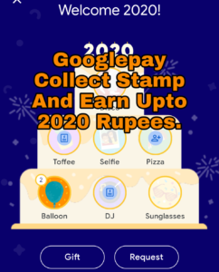 Google pay welcome 2020 cake offer earn money 2020rs